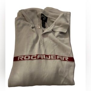 Rocawear XXL men’s sweater, blue and maroon